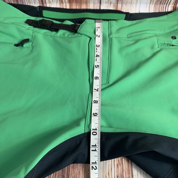 Leatt MTB GRAVITY 4.0 Men Sz XXL US 36 Green Black BMX Mountain Bike Pants 39x32 - Picture 4 of 9